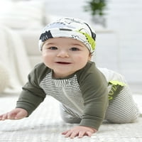 Gerber Erkek Bebek Tulumu, Şapka ve Ayakkabı Paketi, 7 Parça