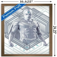 Marvel WandaVision-Beyaz Vizyon Duvar Posteri, 14.725 22.375