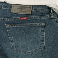 Wrangler Erkek ve Büyük Erkek Esnek, Rahat Kesim Kot Pantolon