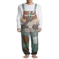 Yıldız Savaşları erkek Bebek Yoda Mandaloryalı Pijama Tulumları Birliği Takım Elbise
