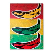 Soyut Graffiti tarafından Marka Güzel Sanatlar 'Rasta Banana' Tuval Sanatı