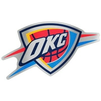 Oklahoma City Thunder WinCraft 5 2.5 Otomatik Amblem Çıkartması - Boyut Yok