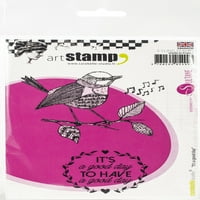 Sultane'den Carabelle Studio Cling Stamp A-Güzel Bir Gün