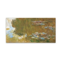 Marka Güzel Sanatlar 'Nilüfer Göleti' Tuval Sanatı Monet
