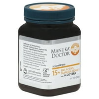 Manuka Doktor Biyo Aktif 15+ Manuka Balı, Aloe Vera, 17. Oz