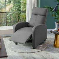 Vıneego masaj kanepesi Sandalye, Ayarlanabilir Kumaş Recliner Ev Sineması Oturma Yastıklı Arkalığı ve Kalın koltuk