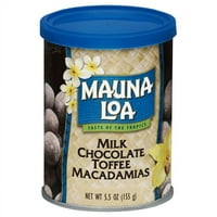 Mauna Loa Sütlü Çikolatalı Şekerleme Macadamias, 5. Oz
