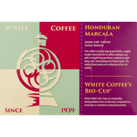 Beyaz Kahve Honduras Marcala Orta Kavrulmuş Kahve K-Cups - CT