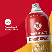 First Alert EZ Yangın Spreyi, Söndürme Aerosol Spreyi, AF400, 18 oz, Her Biri