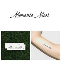 Tattify Memento Mori Geçici Dövme - Ayak Parmaklarında