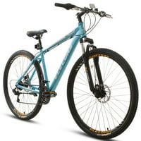 Off-road Sürme Dağ Bisikleti Hızları, dağ bisikleti Çift disk Frenler ile Kadın Erkek Yetişkin için, Mavi