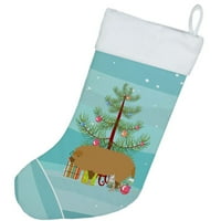 Carolines Hazineleri BB9301CS Macar Mangalica Domuz Noel Noel Çorap Büyük, çok renkli