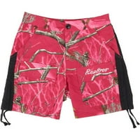 Bayanlar Realtree Camo Şort, Realtree APC Sıcak Pembe