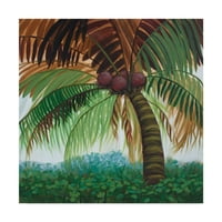 Julie Joy tarafından Marka Güzel Sanatlar 'Tropic Palm II' Tuval Sanatı