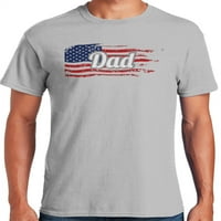 Grafik Amerika 4 Temmuz Bağımsızlık Günü baba için gömlek erkek tişört