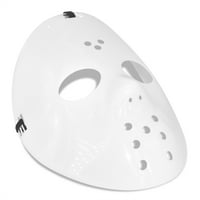 Cadılar Bayramı Unise Hokey Kostüm Maske, Beyaz