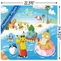Pokémon - İtme Pimli Yaz Duvar Posteri, 14.725 22.375