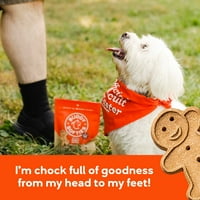 Buddy Bisküvi Fıstık Ezmesi Aromalı Bisküvi Köpekler için İkramlar, oz