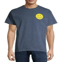 Walmart Erkek Smile Logolu Tişört, Beden S-3XL