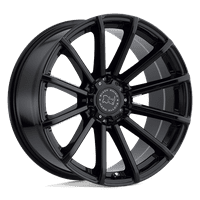 Siyah Gergedan Döküm Alüminyum Jant BRRTU 18X9. 6X5. G-BLK , 1895RTU126140B12