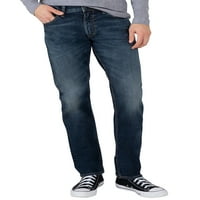 Gümüş Jeans A.Ş. Erkek Eddie Rahat Kesim Daralan Bacak Kot Pantolon, Bel ölçüleri 28-44
