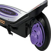 Razor Power Core E Elektrikli Scooter - Mor, 8 Pnömatik Ön Lastik, Mil / saate kadar, 8 + Yaş ve lbs'ye kadar çocuklar