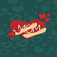 Love Mom Not Defteri, Boş Yazma Günlüğü, Noktalı Çizgiler, Geniş Çizgili, Orta Boy