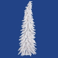 Vickerman Beyaz Kaprisli Noel Ağacı