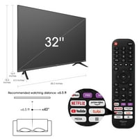 Hisense 32 Sınıf LED VİDAA A Serisi HD Akıllı TV 32A40GMV