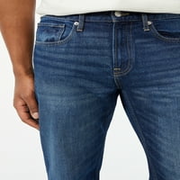 Ücretsiz Montaj Erkek Modern Düz Kot Pantolon