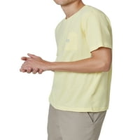Ahbap erkek süper yumuşak Heathered kısa kollu Logo cep T-Shirt