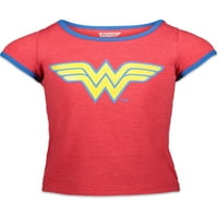 Çizgi roman Justice League Wonder Woman Süper Kız Batgirl Büyük Kızlar T-Shirt Yürümeye Başlayan Büyük Çocuk