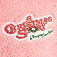 Noel Hikayesi erkek Pembe Tavşan Pijama Birliği Takım Elbise, Boyutları S-2XL, Erkek Pijama