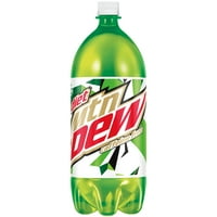 Diyet Mountain Dew Kafeinsiz Narenciye Soda Pop, 2L Şişe