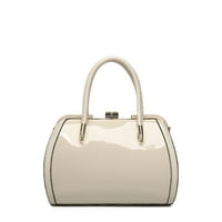 Mia K tarafından Koleksiyon Marlene Patent Satchel Çanta