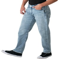 Gümüş Jeans A.Ş. Erkek Kenaston Slim Fit İnce Bacak Kot Pantolon, Bel Ölçüleri 28-40