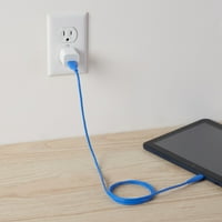 Onn Mikro USB Şarj Kablosu 3', Mavi