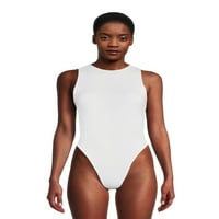 Madden NYC Kadın Yüksek Boyun Bodysuit