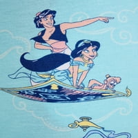 Disney Kadın ve Kadın Artı Lisans Pantolonu Aladdin