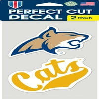 Montana State Bobcats Resmi NCAA Her Kalıp Kesim Araba Çıkartması tarafından Wincraft