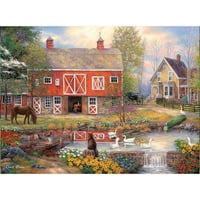 Buffalo Oyunları Country Living Jigsaw Puzzle'a Yansımalar