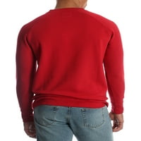 Wrangler Erkek ve Büyük ve Uzun Ekip Boyun Sweatshirt, 5XL Bedene Kadar