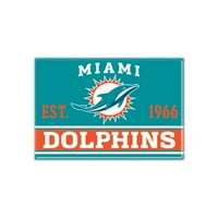 Miami Dolphins Logo 2.5 3.5 Buzdolabı Mıknatısı