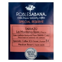 Özel Kahve Roblesabana Kosta Rika Microlot Tarrazu Güneşte Kurutulmuş Orta Kızartma - Café de Especialidad de Kosta
