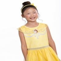 Disney Prenses Kız Belle Cosplay Elbise, Boyutları 4-16