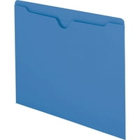 Smead Renkli File Ceketler Takviyeli Sekme Mavisi 100 B Harfi