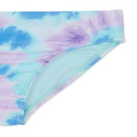 Wonder Nation Girls Batik Bikini, UPF 50, 2 Parça, 4-18 Beden