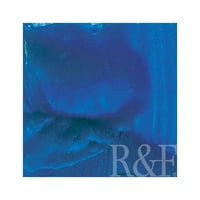 & F El Yapımı Boyalar Enkastik Boya Keki, 104ml, Kobalt Mavisi