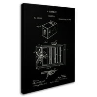 Ticari Marka Güzel Sanatlar George Eastman Kamera Patenti Siyah Claire Doherty'nin Tuval Sanatı