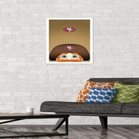 San Francisco 49ers-S. Preston Maskot Maya Sam Duvar Posteri, 14.725 22.375